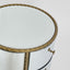 Palais Bedside 3 Drawer Mirror & Gold
