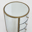 Palais Bedside 3 Drawer Mirror & Gold