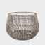 Haiti Round Basket Table Glass - House of Isabella AU
