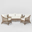 Marco Aluminium Synthetic Outdoor 3 piece Lounge Set