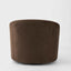 Sierra Swivel Armchair Chocolate