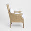 Hicks Caned Armchair White