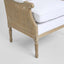 Hicks Caned Armchair White