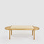 Coolum Bench with upholstered seat