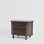 Coolum Bedside Table Dark Walnut
