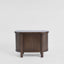 Coolum Bedside Table Dark Walnut