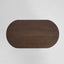 Coolum Bedside Table Dark Walnut