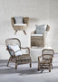 Seville Rattan Armchair Antique