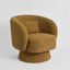 Selena Swivel Chair Cinnamon