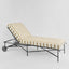 Sheffield Sunlounge Outdoor Taupe & White Stripe Cushion Only