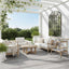 Hamptons Rattan Bar Cart