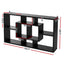 Floating Wall Shelves Bookshelf Black