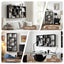 Floating Wall Shelves Bookshelf Black