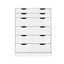 Artiss 6 Chest of Drawers - MYLA White