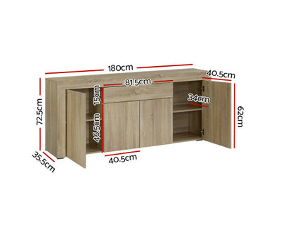 Artiss Buffet Sideboard - DANA Oak