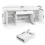 Buffet Sideboard Cabinet 180cm Cupboard Pantry Storage Drawer White DANA