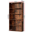 Bookshelf 5 Tiers Walnut
