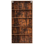 Bookshelf 5 Tiers Walnut