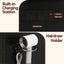 Dressing Table LED Vanity Desk Set Stool Black