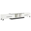 Extendable TV Cabinet Entertainment Unit Stand White