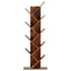 Tree Bookshelf 9 Tiers Walnut