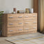 Artiss 6 Chest of Drawers - VEDA Oak