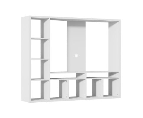 Artiss Entertainment Center Unit TV Stand TV Cabinet Open Shelves 183CM White