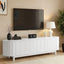 TV Unit Entertainment Unit Storage Cabinet 160cm White