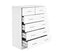 Artiss 6 Chest of Drawers - ANDES White