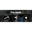 Entertainment Unit TV Cabinet LED 180cm Black Bobi