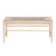 Artiss Dining Bench Paper Rope Seat Wooden Chair 100cm