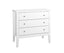 Artiss 3 Chest of Drawers - BRITTANY White