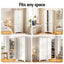 2x Buffet Sideboard Pantry Cabinet Cupboard 6-Tiers Storage Shelves BERNE