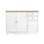 Artiss Buffet Sideboard 3 Doors - BERNE White