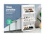 Artiss Shoe Cabinet 18 Pairs 3-tier White Sena