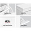 2x Shoe Cabinet Storage Organiser 3 Flip Drawer White