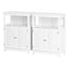 2x Buffet Sideboard Cabinet Server Cupboard Kitchen Bathroom Storage IVOR