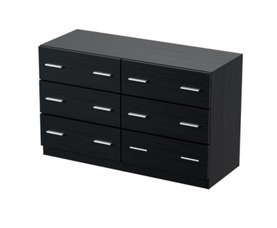 Artiss 6 Chest of Drawers - VEDA Black