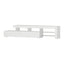Entertainment Unit TV Cabinet LED 215cm White Caya