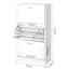 Shoe Rack Cabinet 36 Pairs Adjustable Shelves Ivy