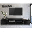 Artiss TV Cabinet Entertainment Unit 190cm Black Danson