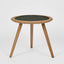 Cove Teak & Synthetic Side Table Black - Outdoor
