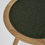 Cove Teak & Synthetic Side Table Black - Outdoor