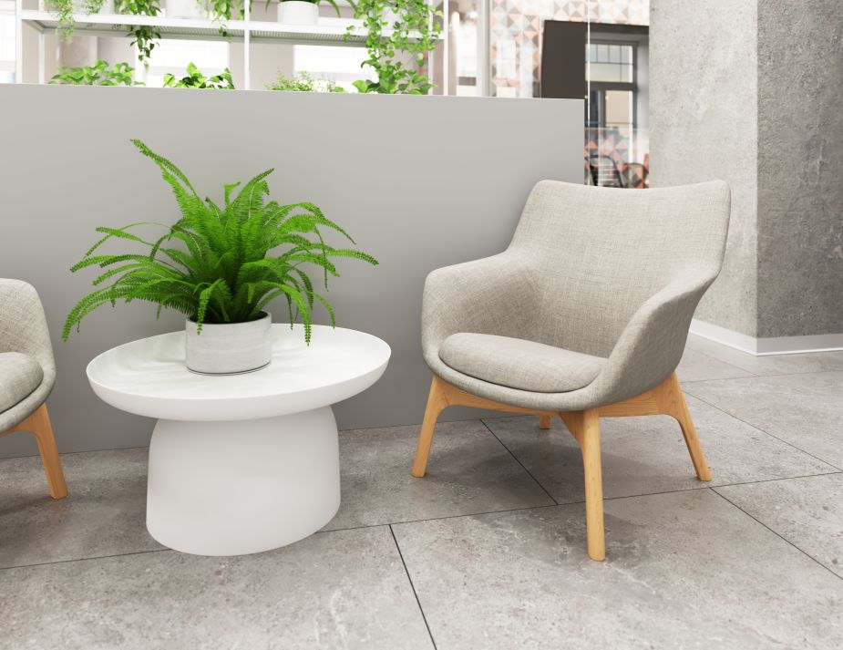 Flow Armchair - Light Grey