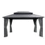 Instahut 3x4.25m Gazebo Hardtop Steel Roof Outdoor Pavilion