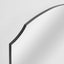 Manor Iron Mantel Mirror Black