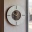 Thomas Kent Cogger Wall Clock Dark Walnut