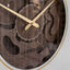 Thomas Kent Cogger Wall Clock Dark Walnut