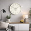 Thomas Kent Osprey Wall Clock Snowberry White