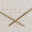 Thomas Kent Nordic Wall Clock 53cm Tofu